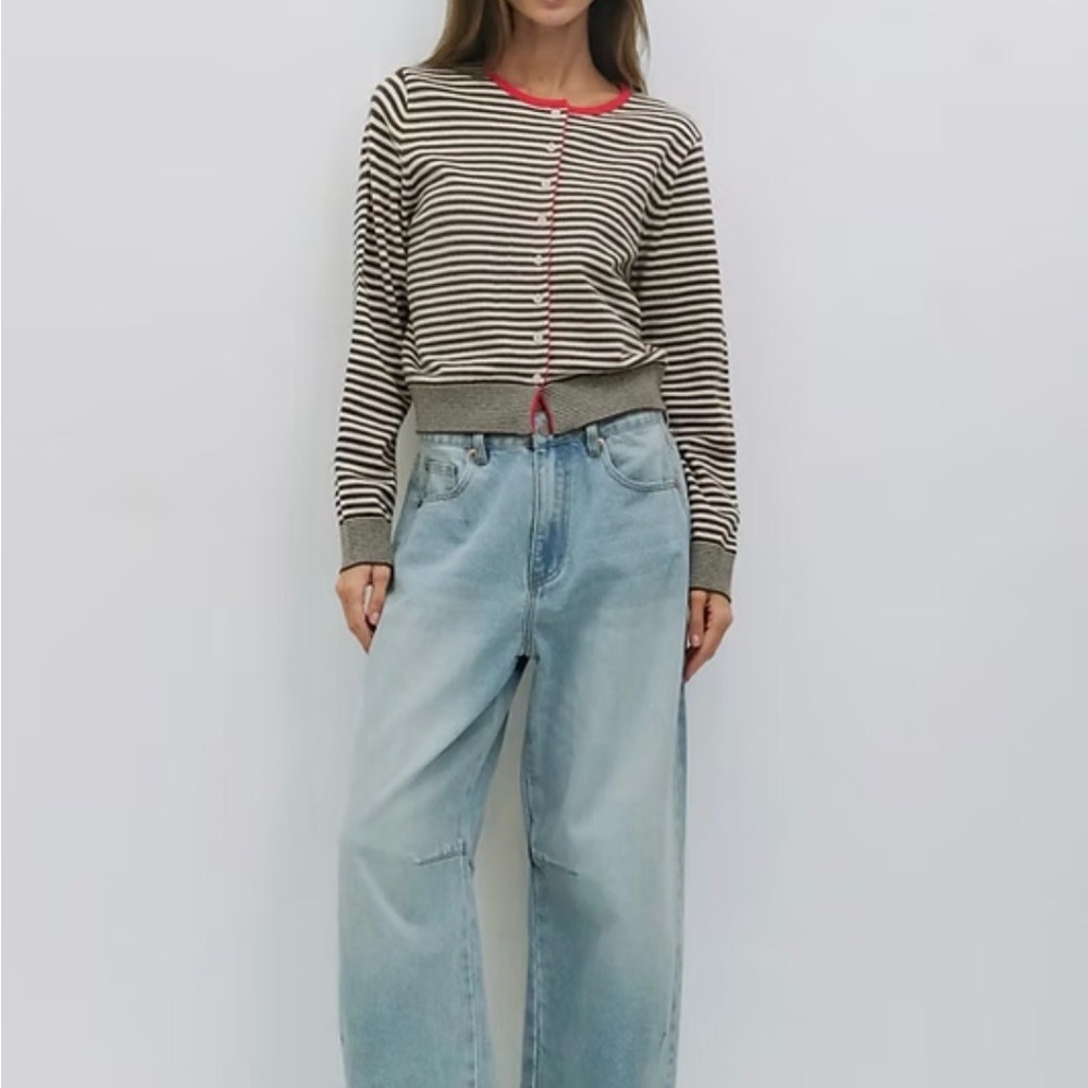 The Mod Ref Ansen Barrel Wide-Leg Jeans